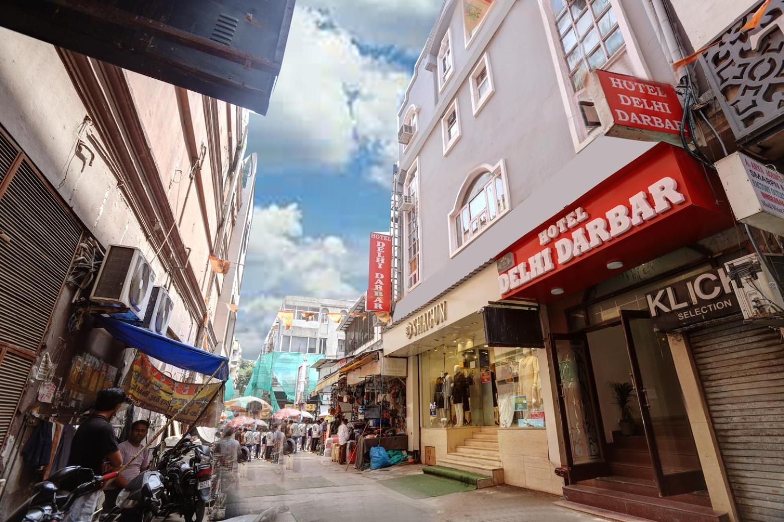 Hotel Delhi Darbar Exterior foto